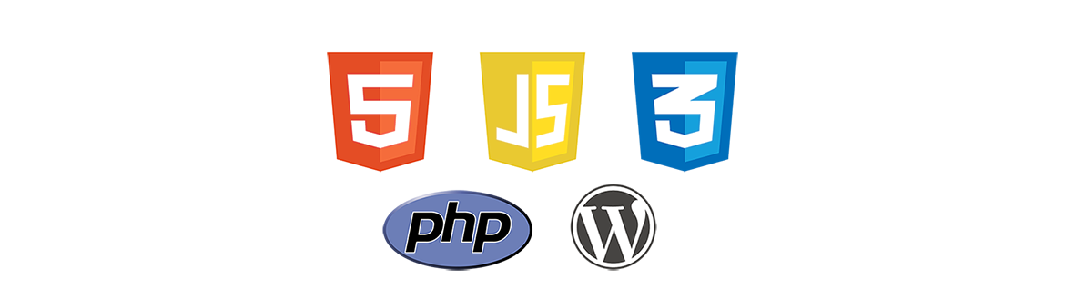 html5, css3, javascript, wordpress, php